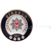 Resim ÇUKUROVA ÜTÜ GİRESUN P o l i s Kol Arması 3D Plastik TPU, Yeni Tip, Cırtlı, Standart Ölçü, 1.sınıf Kalite 