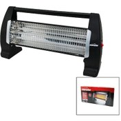 Resim Marsstar MS-15 1500 W 3 Çubuklu Masa Altı Quartz Elektrikli Isıtıcı Soba 