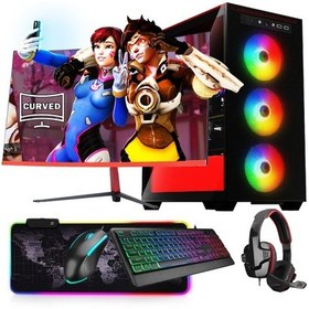 Resim Ramtech Blaze Y100 i7-4790 16 GB 480 GB SSD 4 GB GT740 23.6" Dos Masaüstü Oyuncu Bilgisayarı 