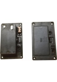 Resim Ikili 2xaaa Pano Tipi Kapaklı Anahtarlı Pil Yuvası 