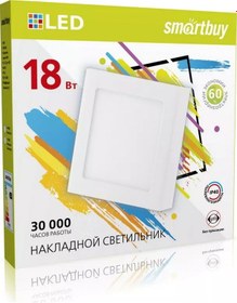 Resim Smartbuy Yüze Monte Aydınlatma Square Sdl 18w / 6500k / Ip40 246885906 Beyaz 