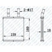 Resim Kalorifer Radyatoru Hyundai Getz 2002- 1.1-1.4I-1.5 Crdi 2005-09 504615225 