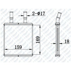 Resim Kalorifer Radyatoru Hyundai Getz 2002- 1.1-1.4I-1.5 Crdi 2005-09 504615225 