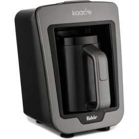 Resim Antrasit Renkli Türk Kahve Makinesi, Şık Tasarım ve Kolay Kullanım 