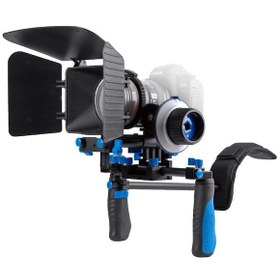 Resim DSLR Rig Film Seti RL-02 + Followfoucs + Mattebox 