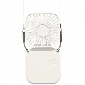 Resim MASLİNG Masaüstü Mini Fan Tutmalı Şarjlı 3 Kademeli Vantilatör Klima Soğutucu Fan MAS-84 