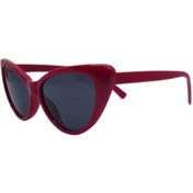 Resim ESRADA Çekik Vişne Mat Kız Çocuk Güneş Gözlüğü 4009 35-20-135 