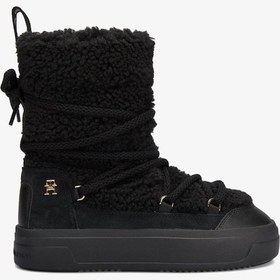 Resim Tommy Jeans Kadın Bot-fw0fw08252 Siyah 