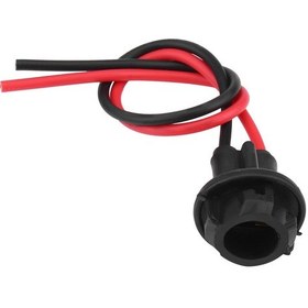 Resim Lemestar T10 Fener Soketi, Kauçuk Malzeme, Isı Dayanıklı, Kolay Kurulum, Araç Moto Kullanımı, Siyah, 2 Adet 