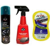 Resim Gd24 Jant&motor Temizleyici Köpük+lastik Parlatıcı+yıkama Süngeri 