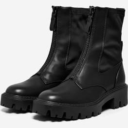 Resim ONLY ONLBETTY-5 PU FRONT ZIP BOOT Yürüyüş BotuKadın 