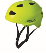 Resim SARİSSA BİSİKLET Cool Wheels Çok Amaçlı Kask Çocuk Bisiklet Kaskı Scooter Paten Kaskı Neon Sarı 
