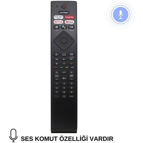 Resim Ses Komutlu Phılıps Ph-v13 Lcd Led Tv Kumandası 