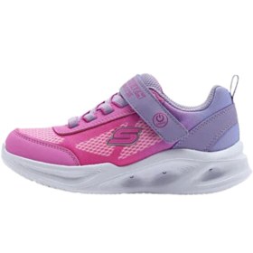 Resim Skechers Sola Glow Kız Çocuk Mor Günlük Ayakkabı 