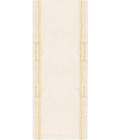 Resim Krem Gold Aksesuarlı Püsküllü Runner - Krem 