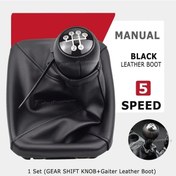 Resim Tongdashop Vauxhall Opel Merıva A 2003-2010 Premium 5 Vites Dişli Kolu - Dayanıklı Abs, Siyah Kırmızı, Kolay Montaj 