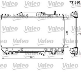 Resim RADYATÖR TOYOTA CARINA E 2.0. 2.0 i 92 97 