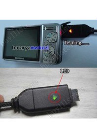 Resim Samsung Fotoğraf Makinası Kablosu C3 C7 SUC C7 SUC C3 PL55 WB5000 
