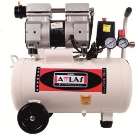 Resim Aylina Mey Ithalat® Attlas Sc 1050 Sessiz Yağsız Hava Kompresörü 50 Litre 