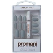 Resim Promani Mat Antrasit Gri Takma Tırnak Kiti 