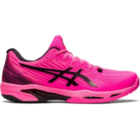 Resim Asics Solution Speed Ff 2 Erkek Pembe Tenis Ayakkabısı 1041a182-700 