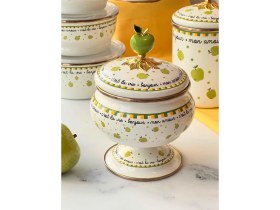 Resim Rossev Green Apple Emaye Mutfak Seti 8 Parça 