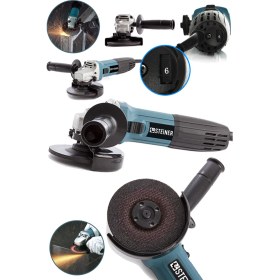 Resim Steiner Germany Technology 2600 W Professional 6 Kademe Devir Ayarlı Avuç Içi Taşlama Makinesi 125MM 