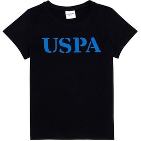 Resim U.S. Polo Assn. Çocuk Basic Bisiklet Yaka Tişört SIYAH 