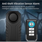 Resim Jokmae Ynf Siyah Anti Hırsızlık 113db Akıllı Kablosuz Bisiklet Sirenı Uzaktan Kumandalı 6 Ay Pil Ömrü Evrensel 