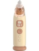 Resim Dashanshop Portable Bebek Burun Aspiratörü 3 Emiş Seviyeli Yumuşak Uçlu Khaki 