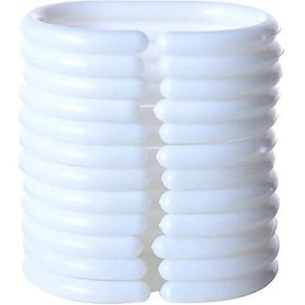 Resim Banyo Perdesi 1x120x200 Tek Kanat Duş Perdesi Halka Hediyeli Duşakabin Perdesi 2319 Yeşil 