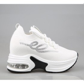 Resim Guja 24y300-9 Dolgu Topuk Beyaz Kadın Sneakers 