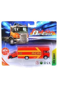 Resim Ailenizin Oyuncakçısı Die Cast Kartela Metal Tek Araç Taşıyan Kamyonetler 3'lu 