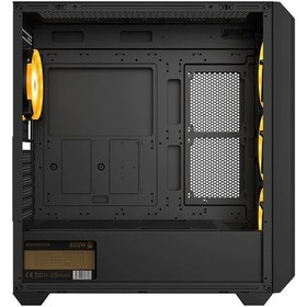 Resim Gamebooster E8501b 850w 80+ Bronze Argb Mesh E-atx Siyah Kasa 