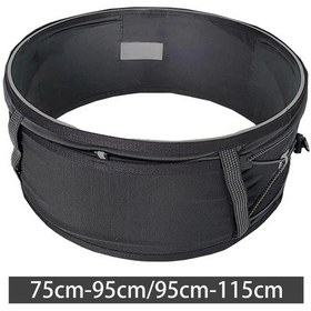 Resim Sones Trekking Baton Sabitleme Kayışlı Ultra İnce Nefes Alabilen Koşu Spor Bel Çantası, Beden: L/xl/xxl 