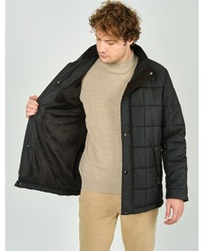 Resim Daynax Erkek İçi Kürklü Dik Yaka Fermuar Ve Çıtçıt Kapamalı Mont Kaban 4000 Yeşil Yeşil 