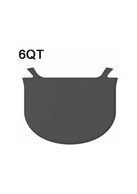 Resim 6qt Silikon Yavaş Pişirme Gömlekleri Diğer 