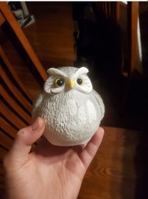 Resim Opencart Baykuş Heykeli Sadece Plastik Aparattır 