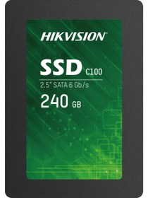 Resim Hikvision 240Gb Ssd Disk Sata 3 Hs-Ssd-C100-240G 550Mb-450Mb Harddisk 