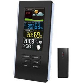 Resim Borox - Dijital İç Dış Termometre-Wireless Sıcaklık Nem Ölçer 