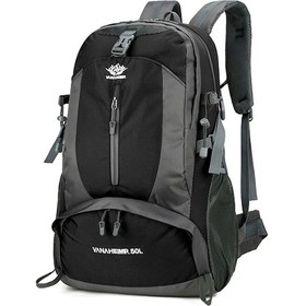 Resim Springsun 50l Su Gezi Sırt Çantası - Su Geçirmez, Hafif Ve Konforlu Outdoor Çanta Siyah 