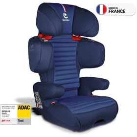 Resim Renolux Renofix Softness Isofix 15-36 Kg Oto Koltuğu Lacivert - Lacivert / 4-11 Yaş 