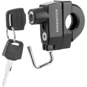 Resim Knmaster Evrensel Motosiklet Kask Kilidi 22-26 mm Siyah 