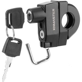 Resim Knmaster Evrensel Motosiklet Kask Kilidi 22-26 mm Siyah 