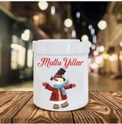 Resim Genel Markalar Yılbaşı Noel Temalı Baskılı Seramik Şık Küllük 