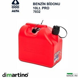 Resim Dimartino Pro Benzin ve Yağ Bidonu 10 Lt 7032 