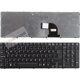 Resim Sony Uyumlu Vaio Sve1511D1E, Sve1512G1R, Sve1513E9E Klavye Siyah Renk Tu 