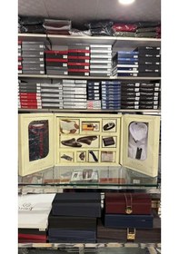 Resim Batista 01258 Lüks Özel Kutulu Damatlık 11 Parça Çeyiz Set Lacıvert 