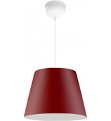 Resim Sofia Konik Tavan Sarkıt Bordo Pvc Malzemeli Çocuk Odası Hol Antre Mutfak Avize Bordo 