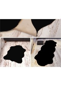 Resim Tappeto Re x Tavşanı Post Peluş Siyah 